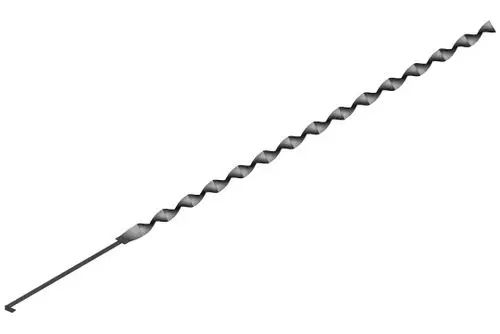 Bosch Turbulator, spiralförmiger Metallstab, geeignet für industrielle Anwendungen. Das Bild zeigt seine klare Form und Struktur ohne zusätzliche Details oder Maße.